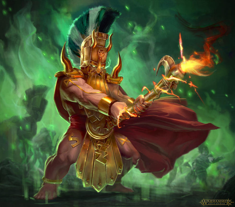 Master Fryeslayer Rune Warhammer Fyreslayer: Runesmiter by T-razz on DeviantArt