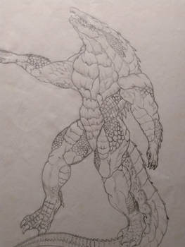Monsterverse Godzilla vs Crockton 2021