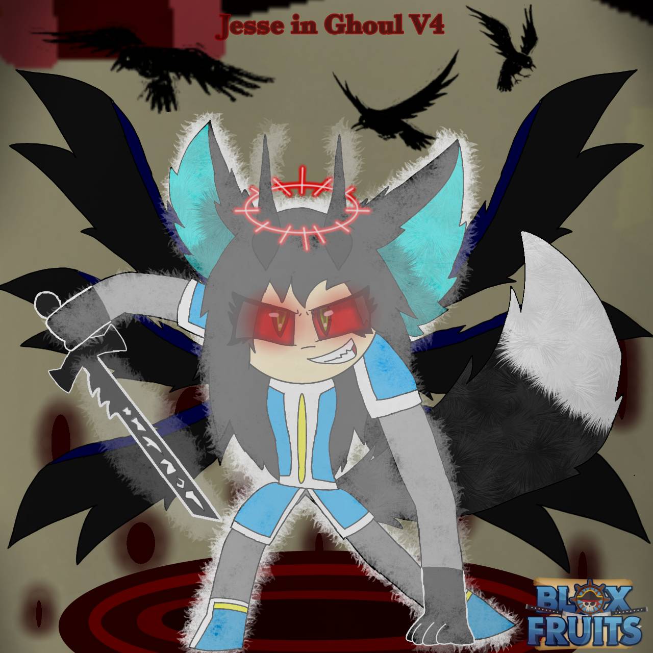 How I OBTAINED Ghoul v4 in Blox Fruits 