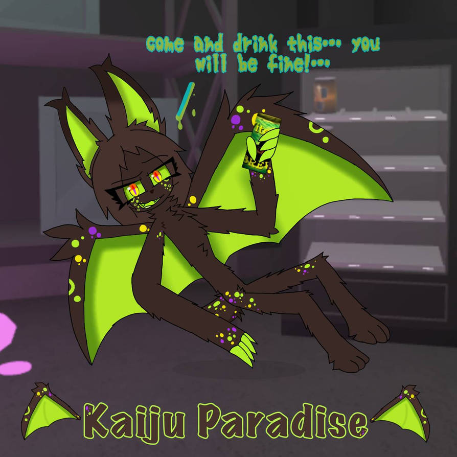 Kaiju Paradise, My Witchbrew fursona by Shadowfyre_owo -- Fur