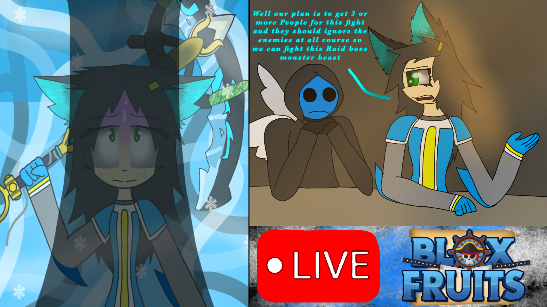 REWORKED blox fruits live thumbnail is NOW DONE by JessefemaleMcsmYt on  DeviantArt