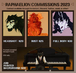 Raphaelion Commissions 2022-23