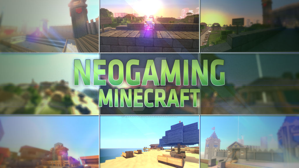 NeoGaming Minecraft Promotion Picture by expayyyDesigns on DeviantArt