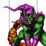 COLOR STUDY - Green Goblin