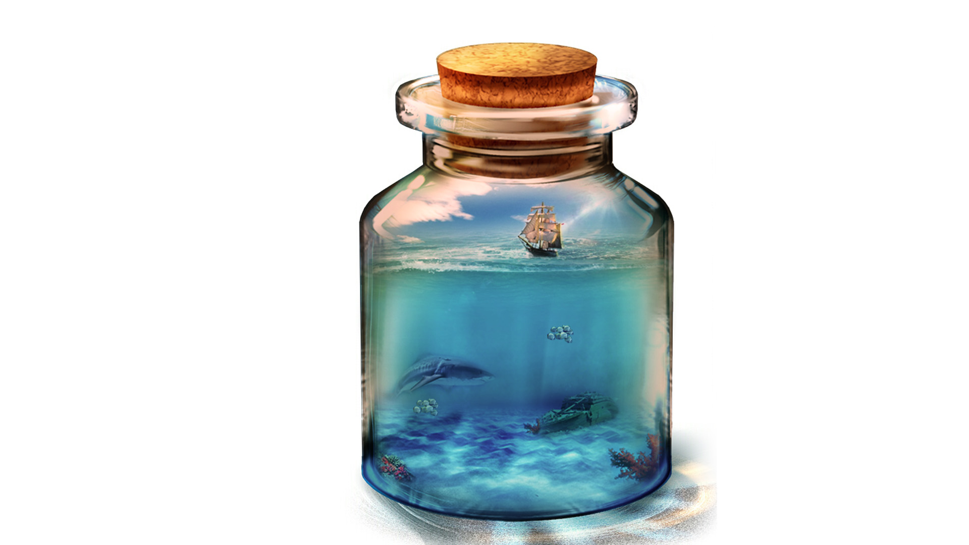 Sea in a Bottle