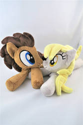 Doctor and Derpy Beanies