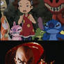Stitch and Yuna Confront Ming the Merciless 