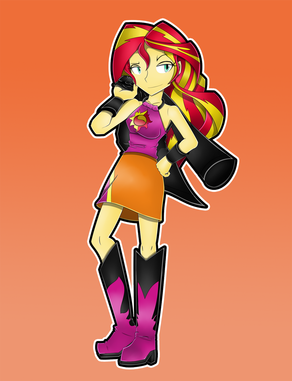 Human Sunset Shimmer By Flam3Zero On DeviantArt human-sunset-shimmer-by-flam3zero-on-deviantart