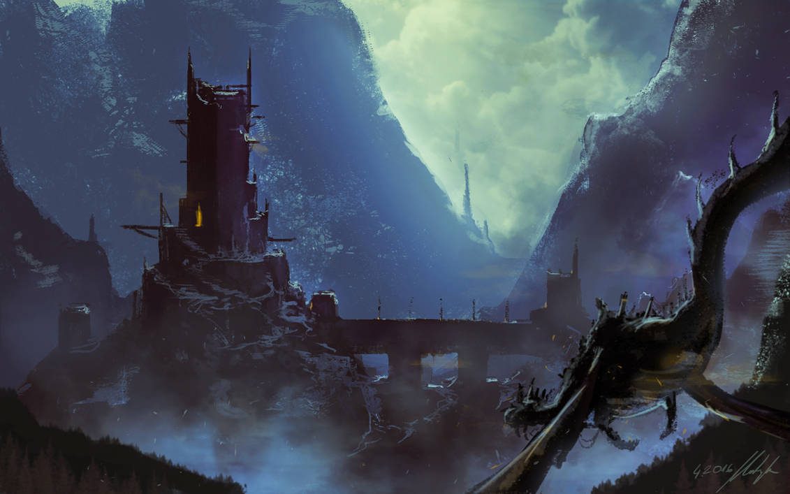 Fantasy Landscape by michalmotyka