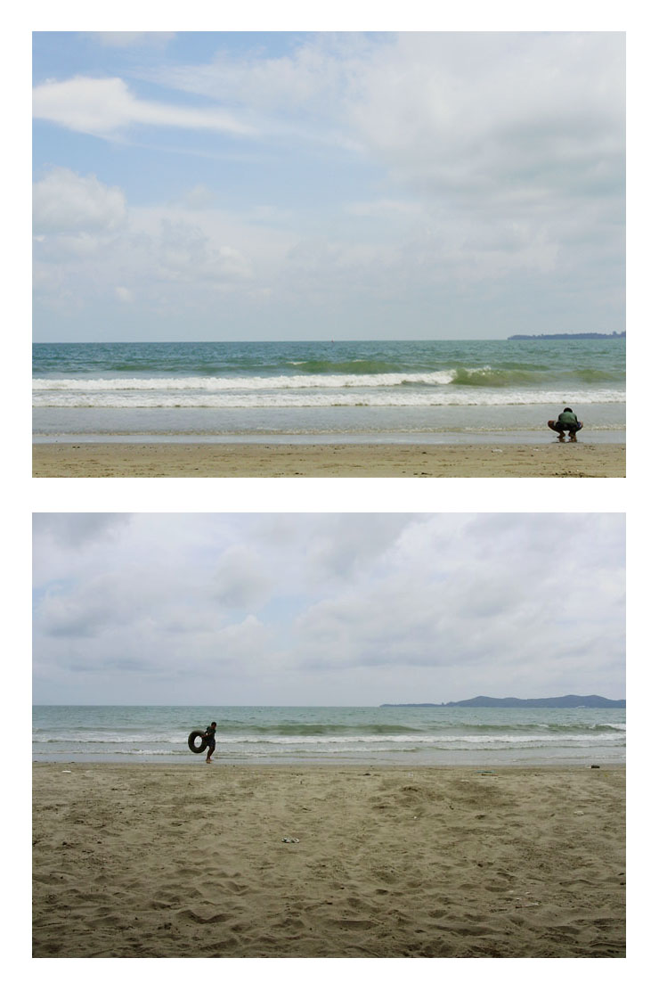 a young man and the sea