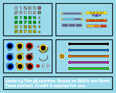 Visual Checklist for Sonic Classic Heroes by flamewingsonic on DeviantArt