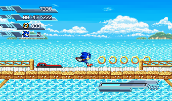 Sonic Frontiers Gameplay Mockup with new hud by NRU07 on DeviantArt