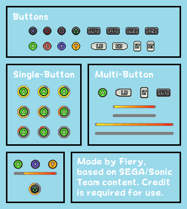 Sonic Unleashed Custom Mini QTE Prompts by FieryExplosion on DeviantArt