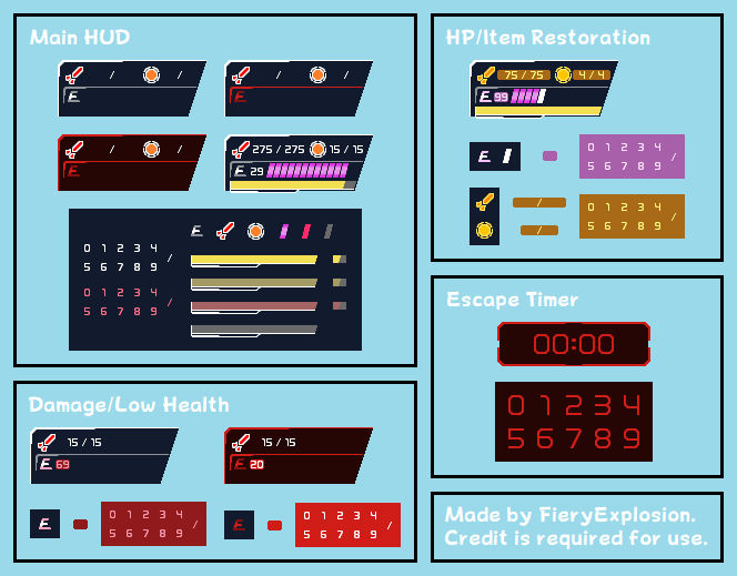 Metroid Ui Metroid Dread Custom Gameplay HUD by FieryExplosion on DeviantArt