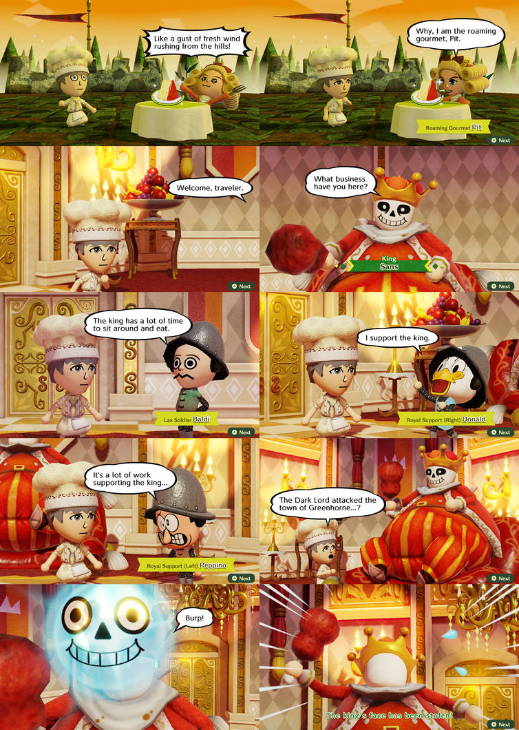 Miitopia Switch (8) - The King and His Guards by FieryExplosion on ...