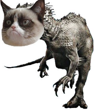 Grumpy Rex by HEAllbeeCat on DeviantArt
