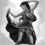 Dancing Girl - sketch-