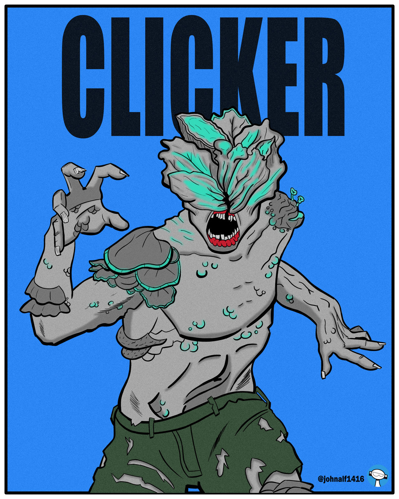 Clicker retro illustration by John-Alf on DeviantArt