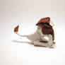 Origami Sitting Lion