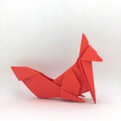 Origami Fox