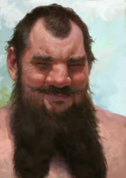 Dwarf portrait.