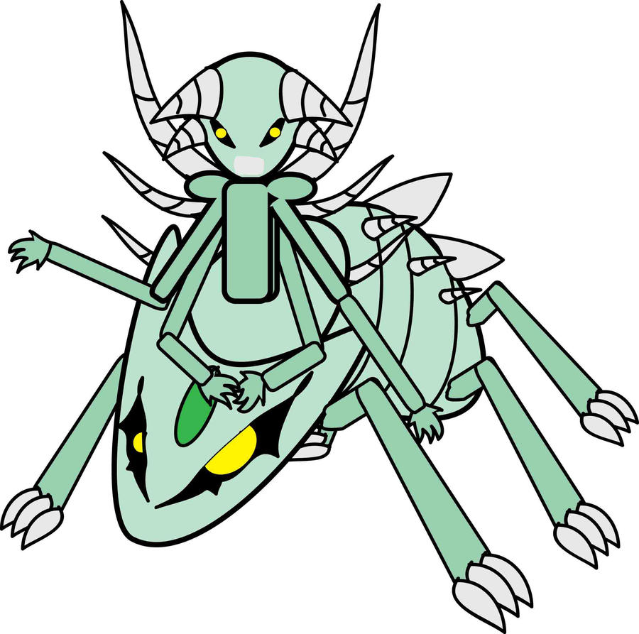 worm queen proto ver by Windust on DeviantArt