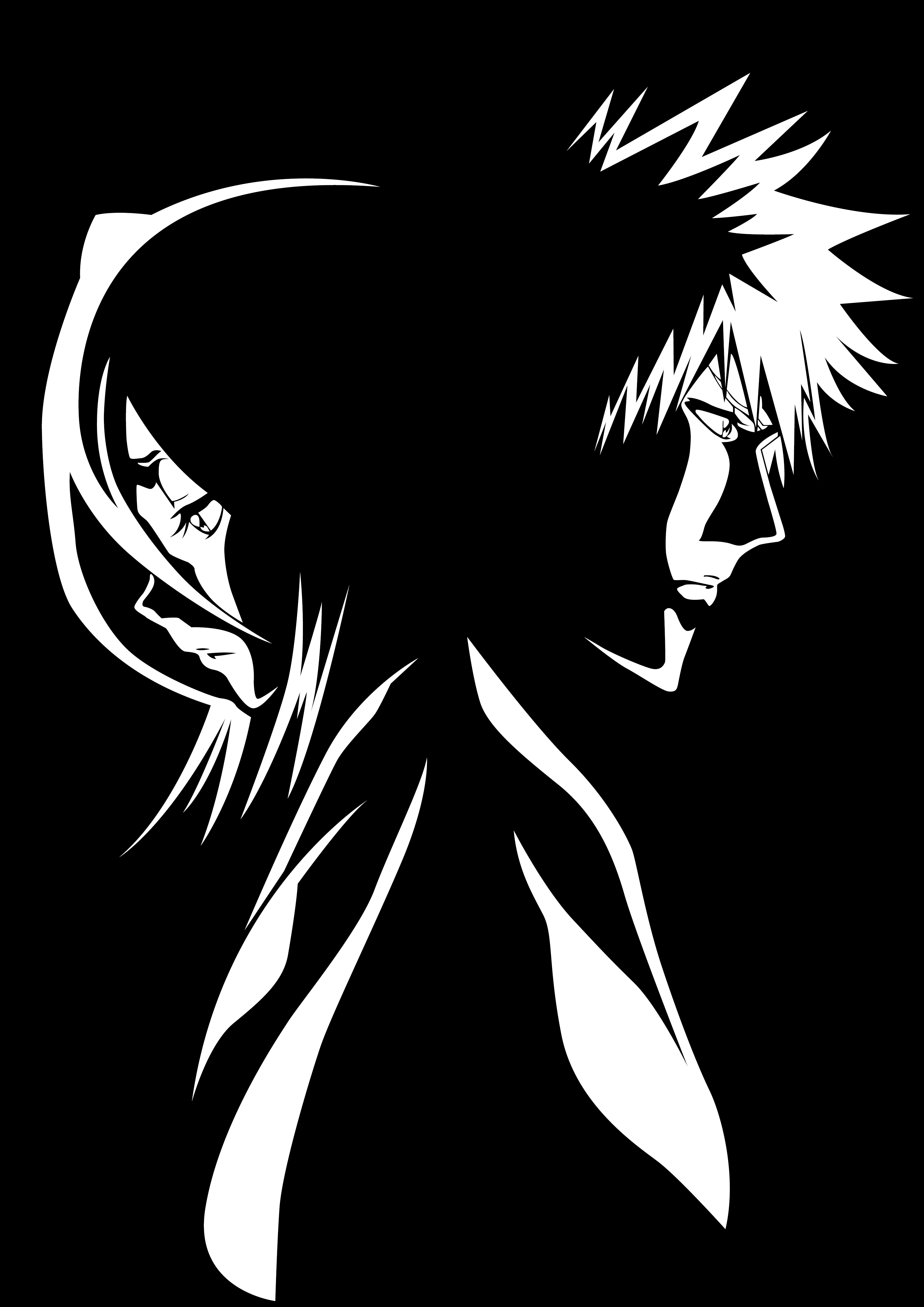 Bleach Stencil Vector Art by sartauzumaki on DeviantArt