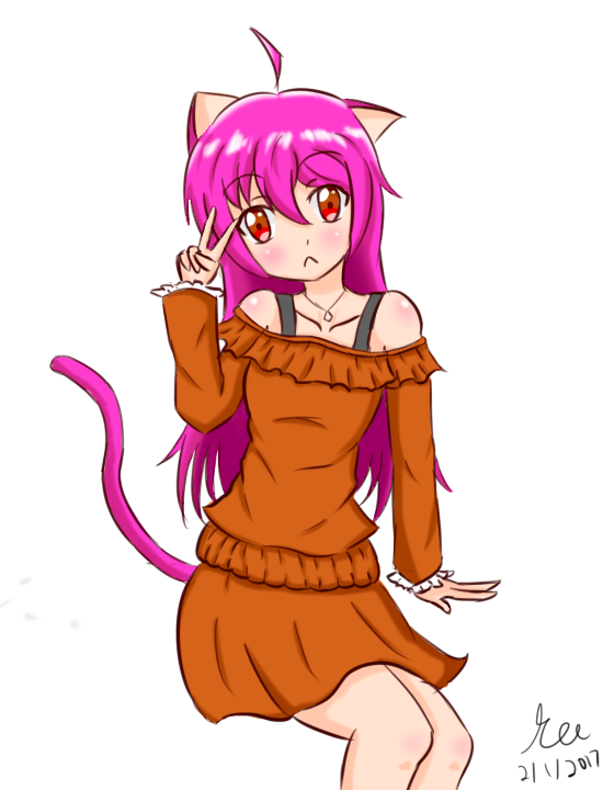 Sherlyn The Cat ~ Redraw