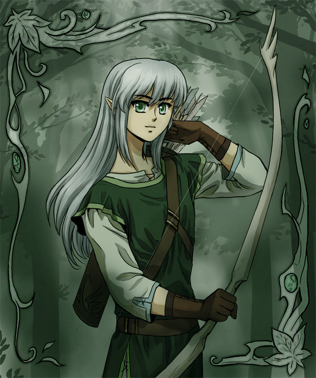 Forest elf archer by Erulisse2 on DeviantArt