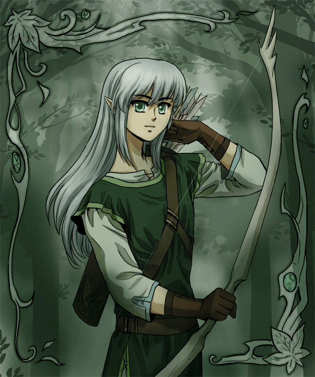 Forest elf archer by Erulisse2 on DeviantArt Forest elf archer by Erulisse2 on DeviantArt