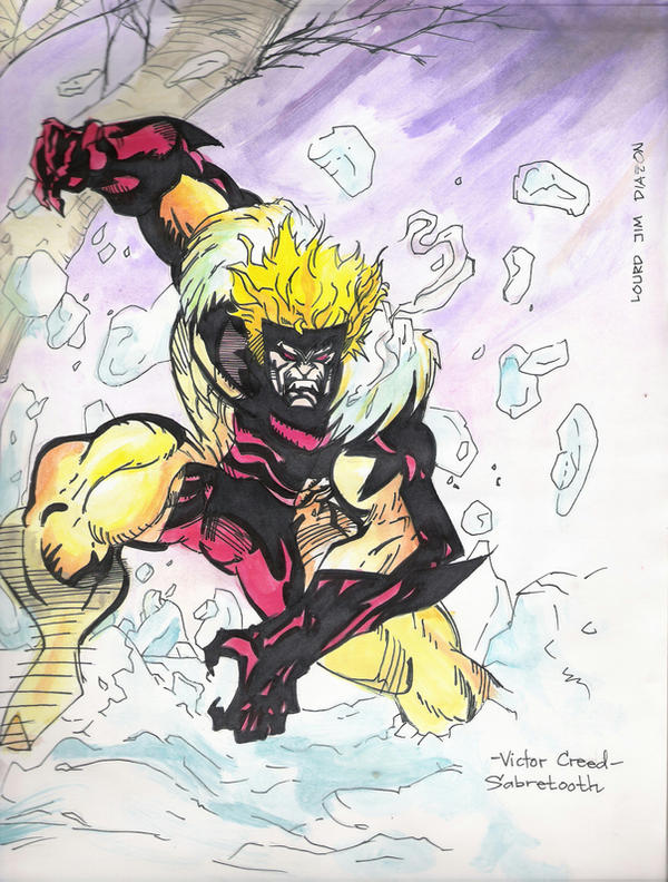 Sabertooth3 Deviantart Engine Sabertooth by DragonLourd on DeviantArt