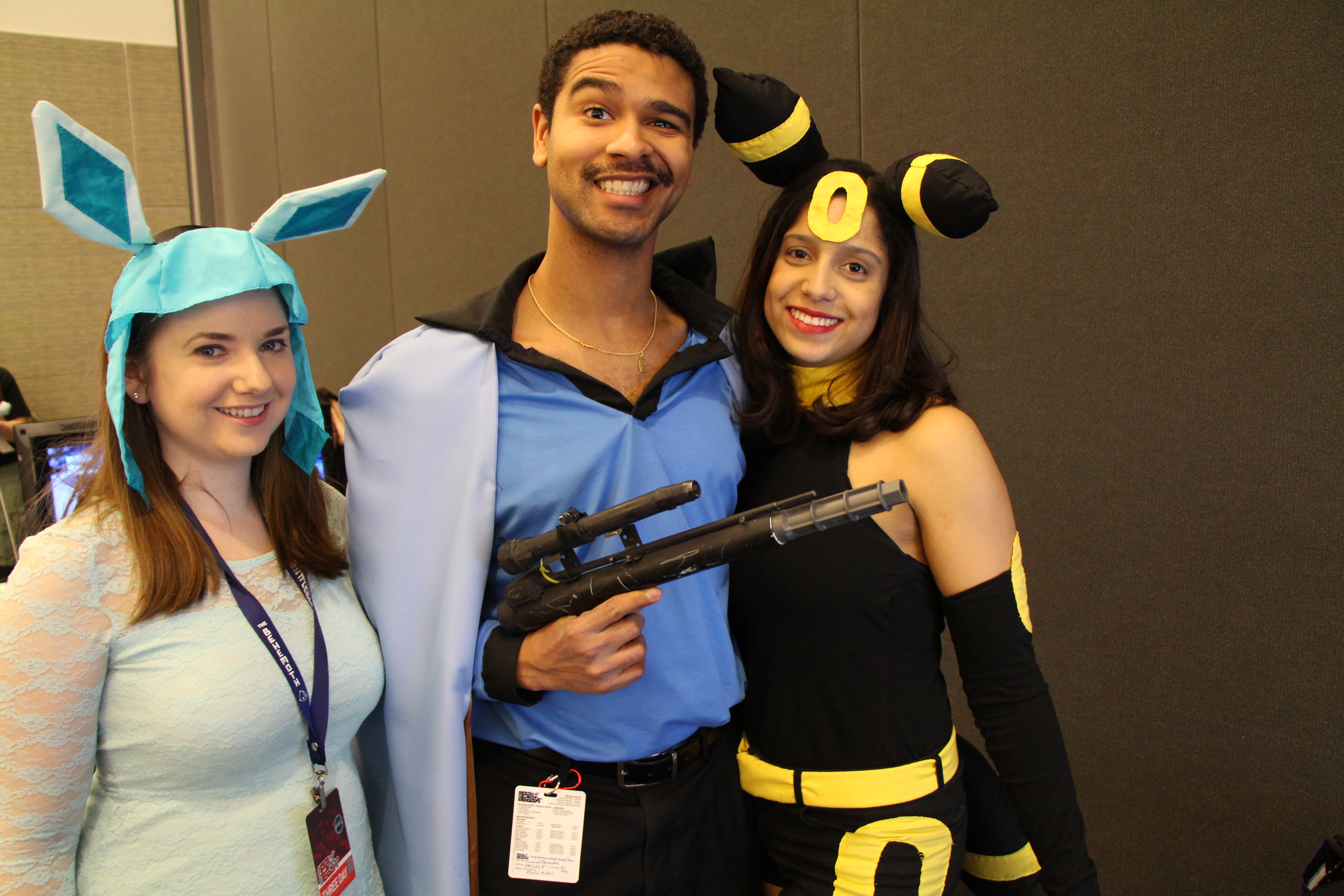 PAX East 2013 - Lando, Umbreon and Glaceon