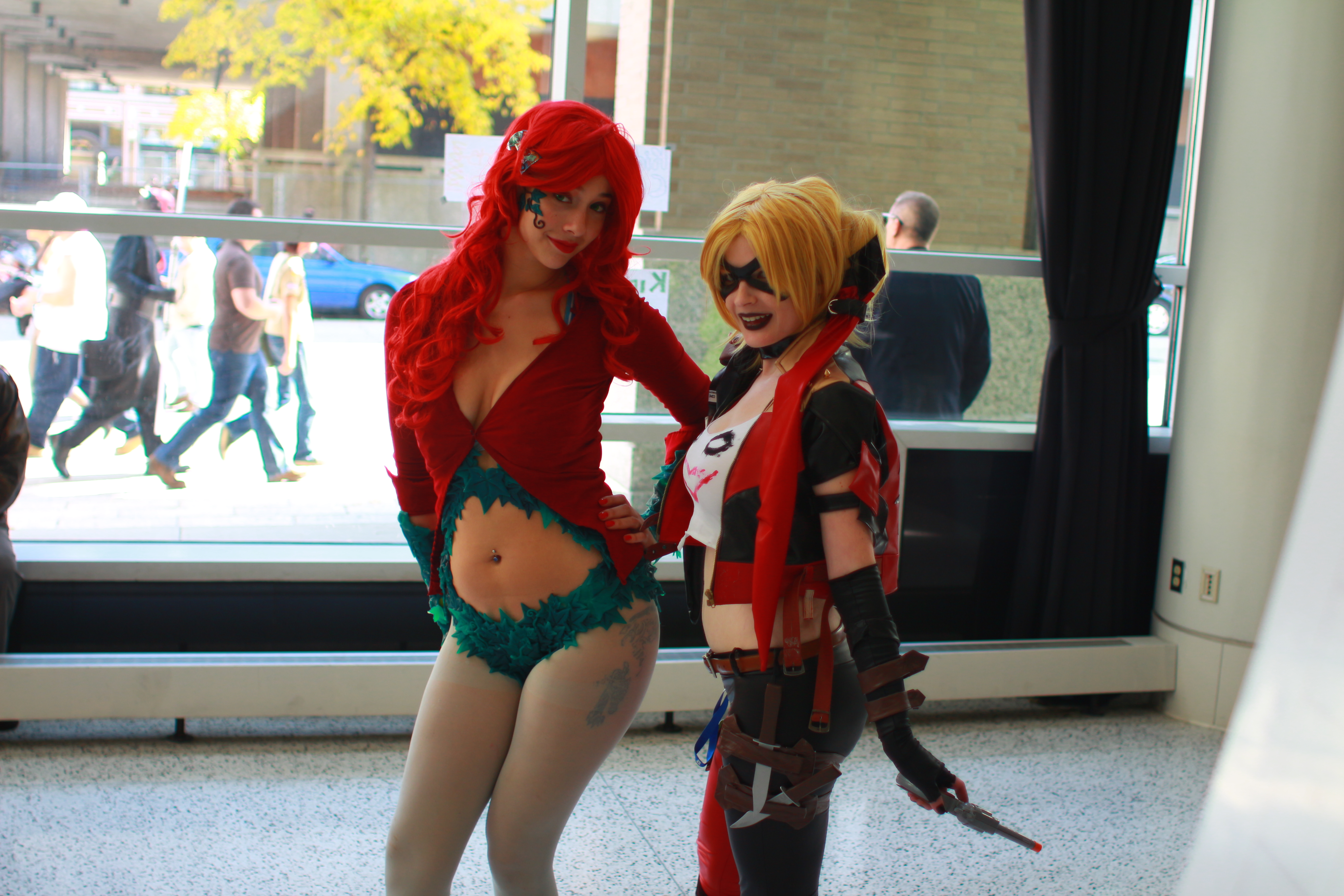 Rhode Island Comic Con 2013 - Ivy and Harley