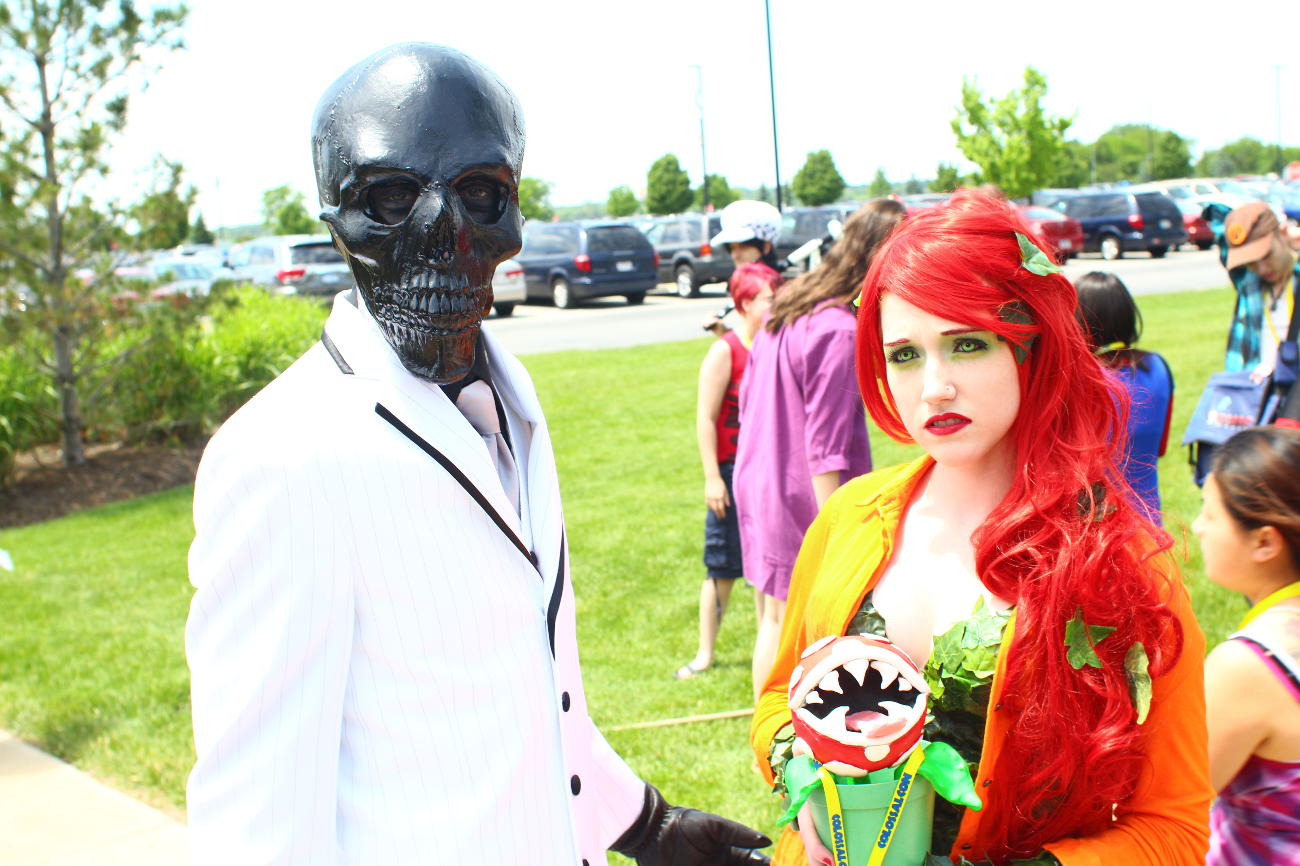 ColossalCon 2014 - Black Mask and Poison Ivy