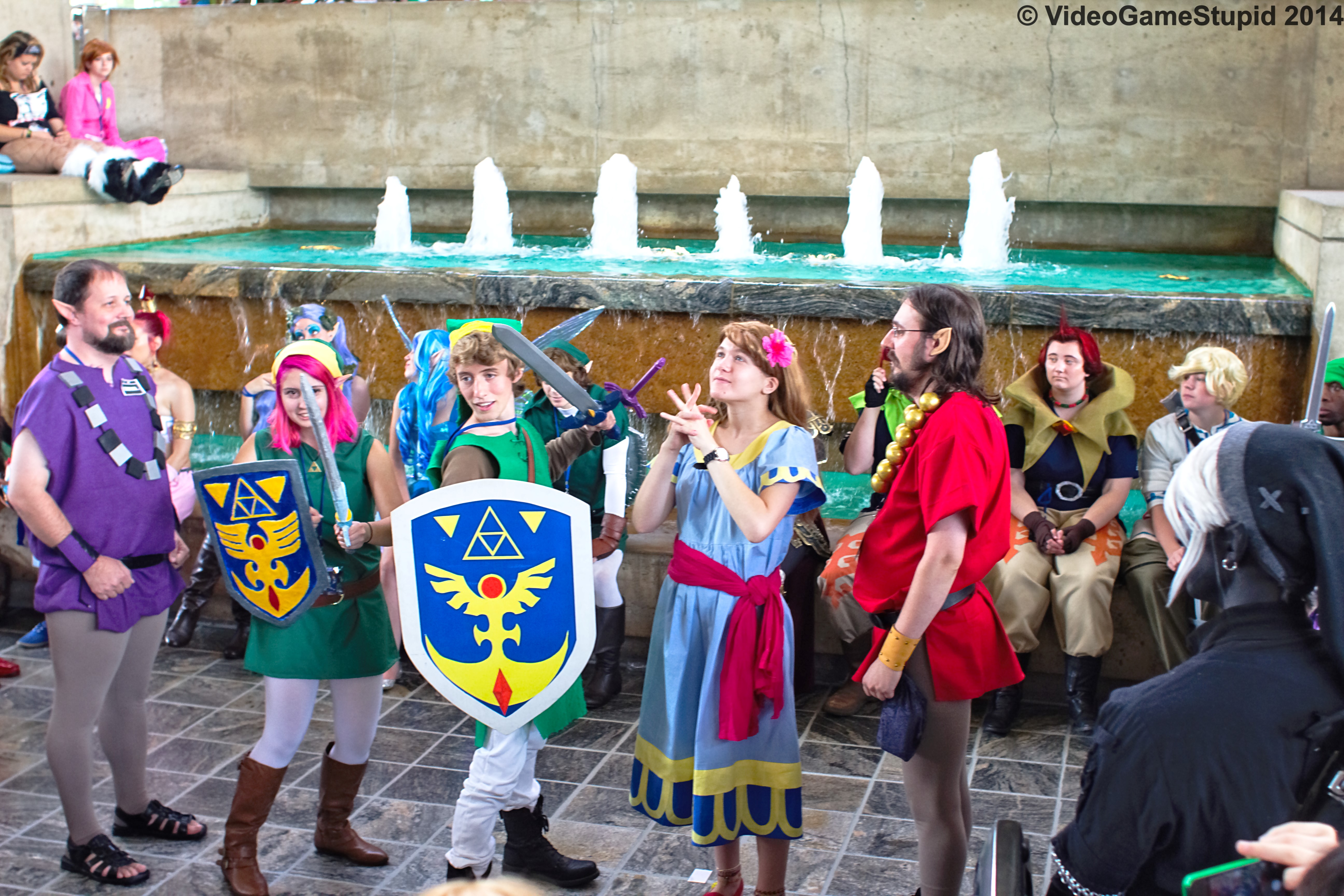 Otakon 2014 - Legend of Zelda Photoshoot 14