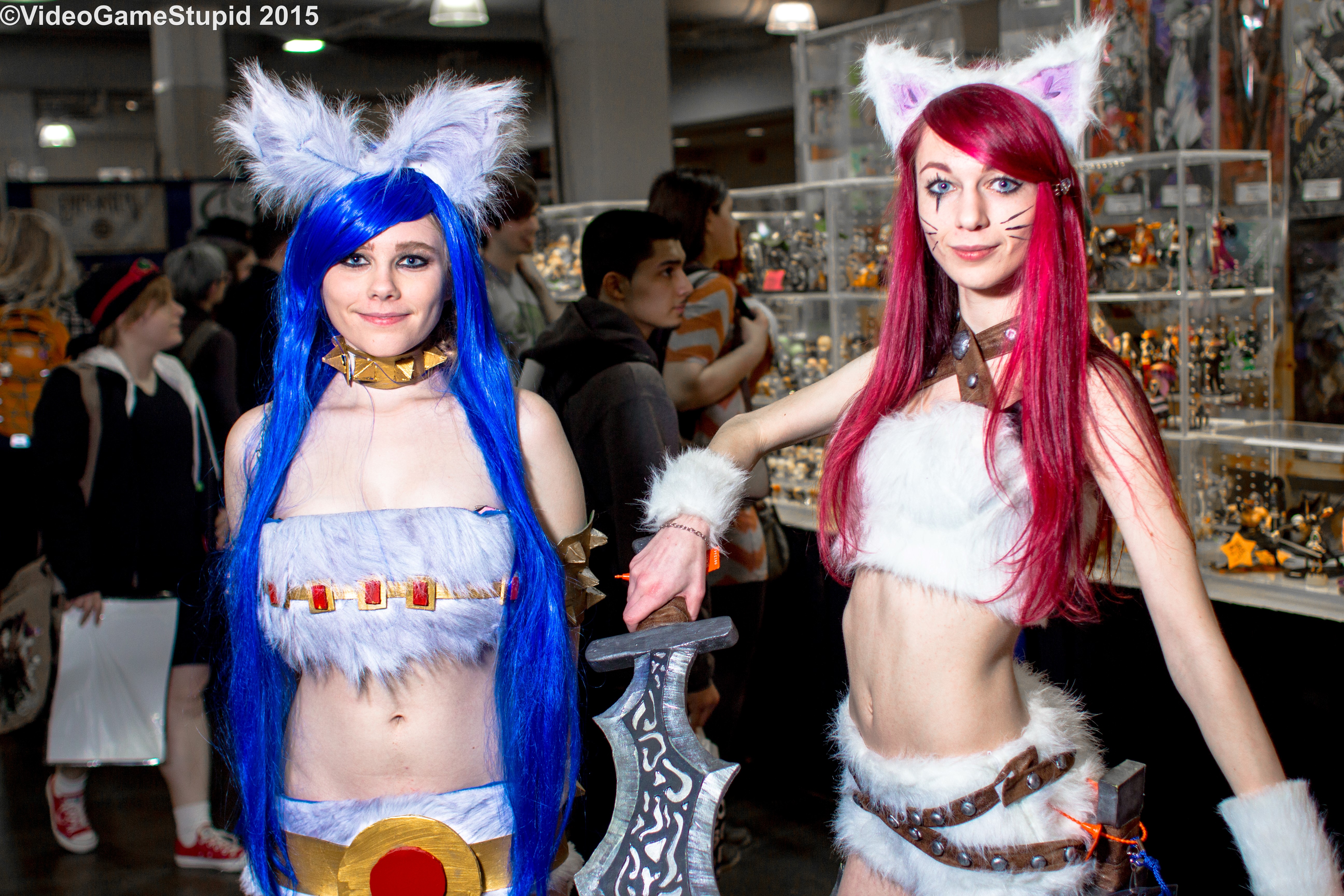 Anime Boston 2015 - Kitty Katarina and Warwick