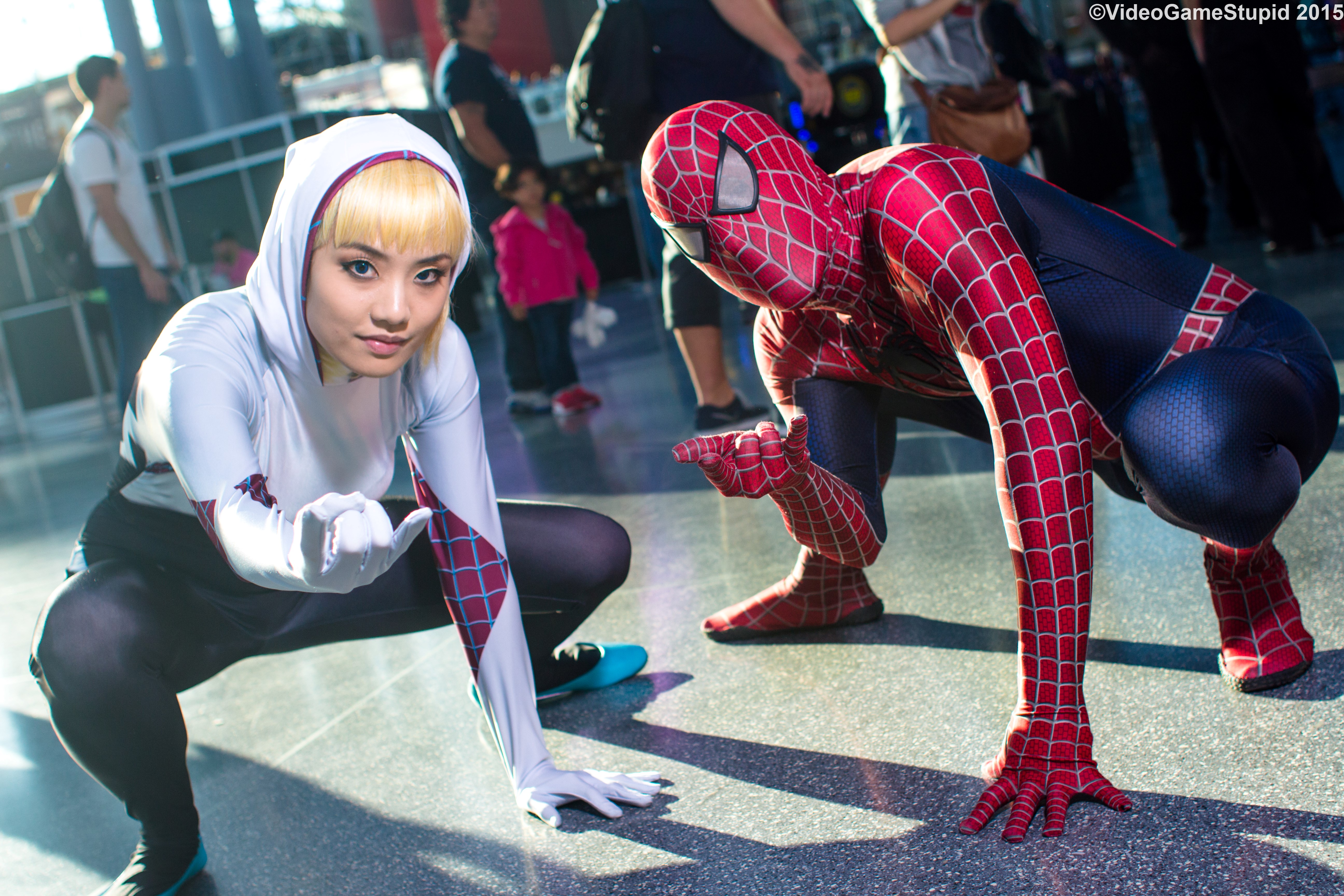 New York Comic Con 2015 - Spider Couple 2