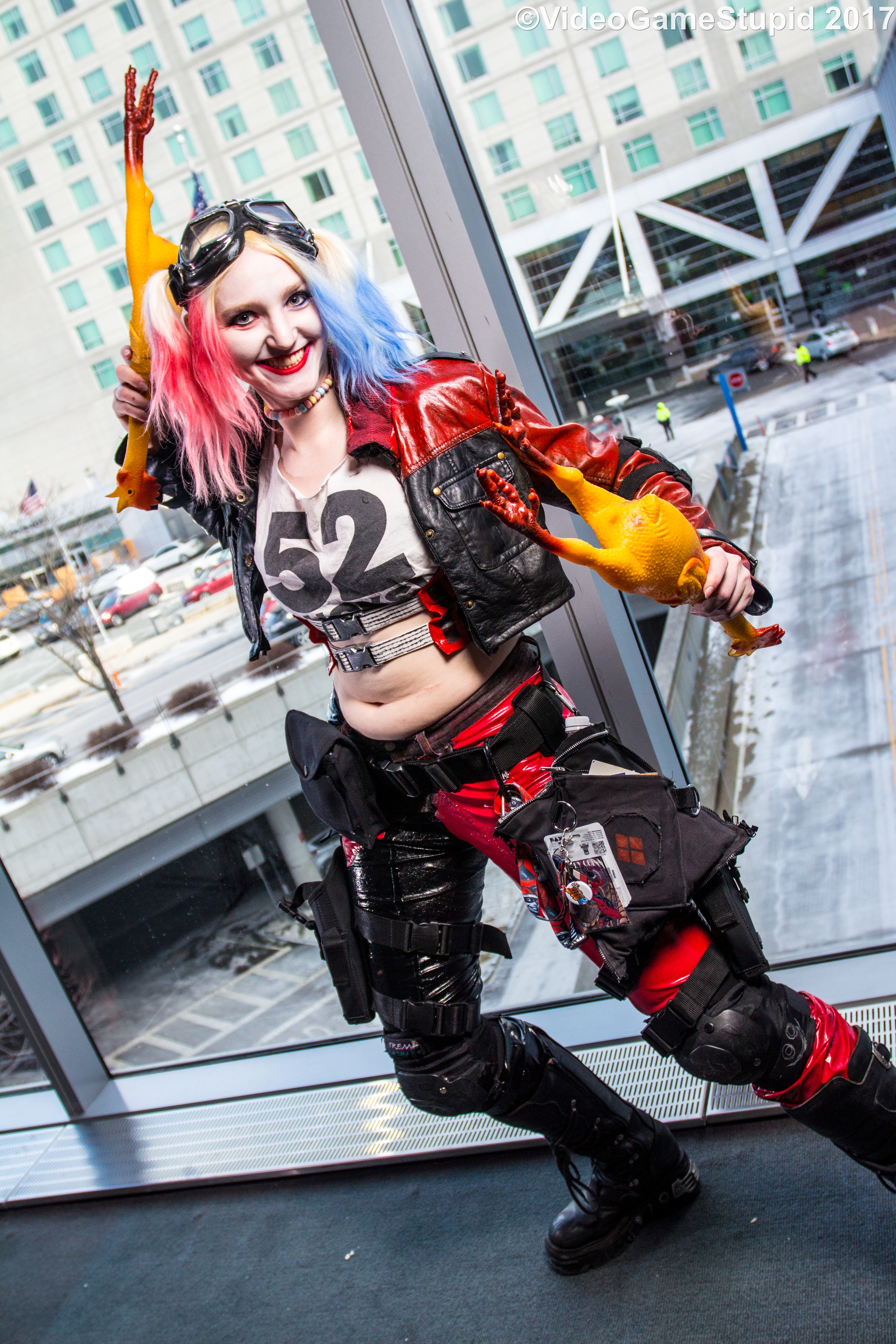 PAX East 2017 - Chicken Warrior Harley