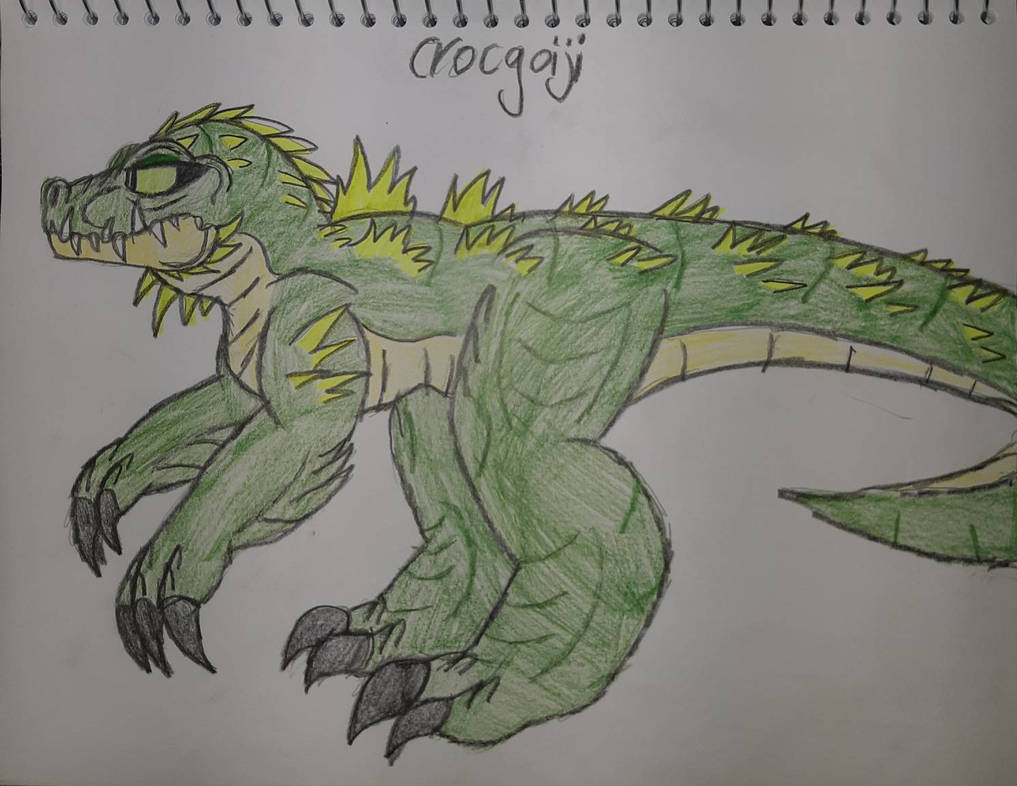 Croczilla Deviantart Crocgoiji (Crocodizilla) by TigaTheTipillager202 on DeviantArt