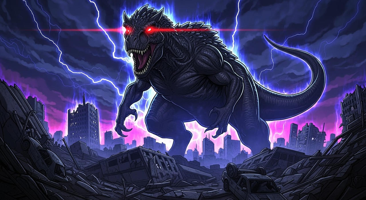 Shadow Rex Shadow Rex Kaiju by TigaTheTipillager202 on DeviantArt
