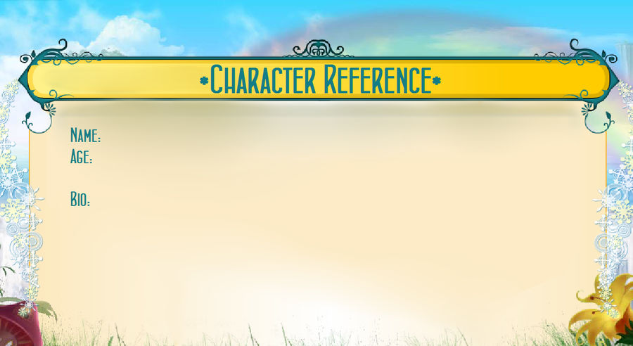 Character Reference 01 by ooNekoChii on DeviantArt