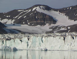 Mer glaciaire. Svalbard. Norvege