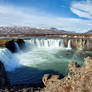 Les chutes de Godafoss en Islande