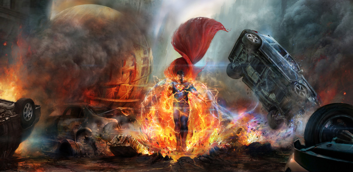 Superman Man of steel by CyrilT