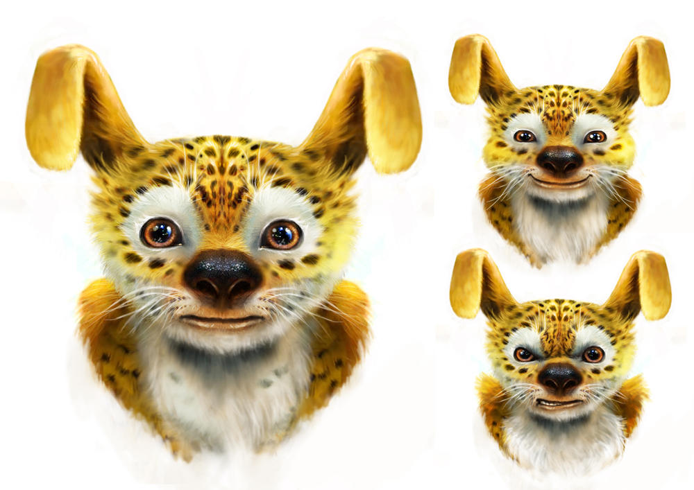 Marsupilami character deisgn by CyrilT on DeviantArt