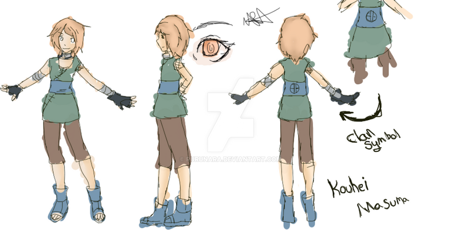 ::Naruto:: Kouhei Masuma Concept Art