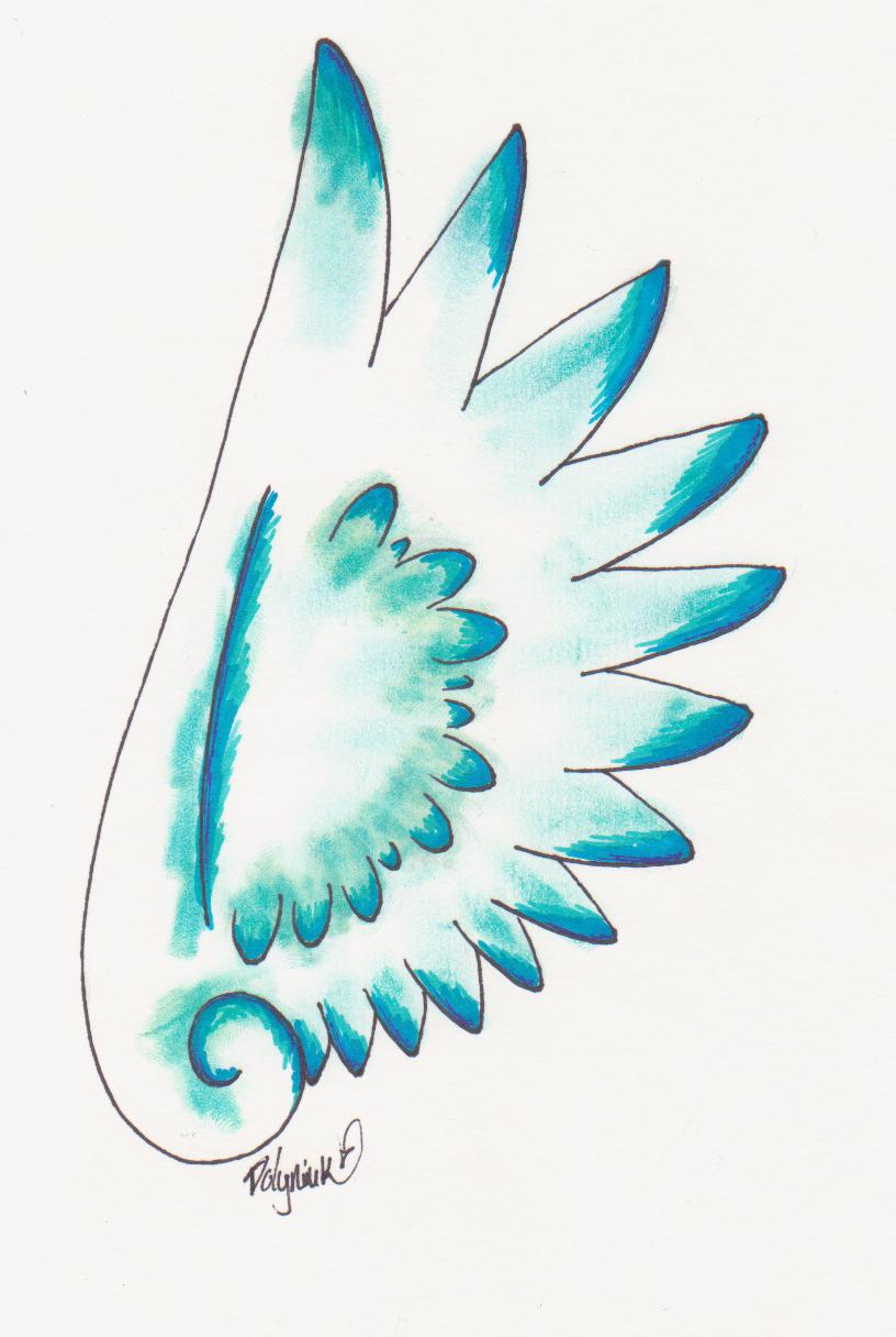 Wing Tattoo Design