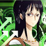 Nico Robin Abstract Signature