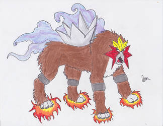 The Burning Passion of Entei