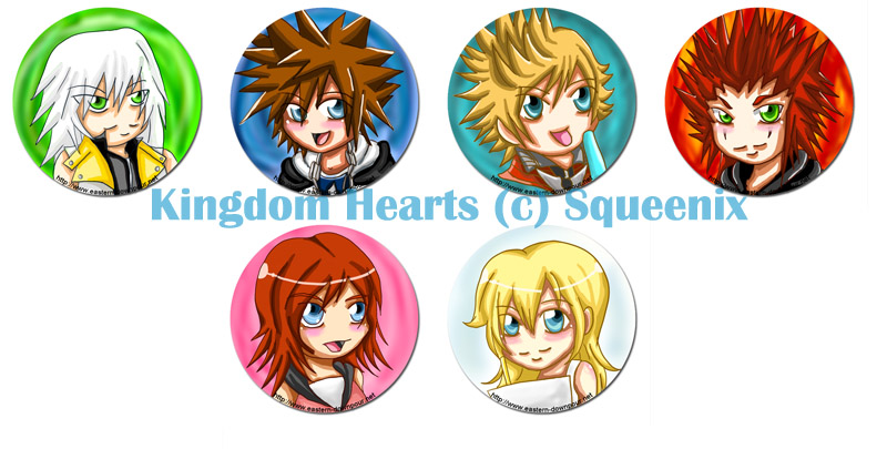 Buttons :: Kingdom Hearts